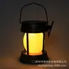 Luz Decorativa de Paisaje para Patio Solar Luz de Vela Solar Luz Amarilla Parpadeante Vela Solar Cable de Cobre Luz de Palacio