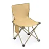 Silla plegable exterior al por mayor de fábrica, silla pequeña portátil para bocetos artísticos, silla de ocio para autocaravana, silla para el hogar