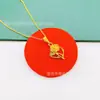 Suministro en Vivo Nuevo Ramo de Claveles Flor Colgante de Aleación Collar Regalo del Día de la Madre Joyería al por Mayor