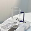 Copo de Vidro com Alça, Copo de Água para Negócios, Copo de Vidro Quadrado com Alça, Copo para Bebidas Frias, Copo Quadrado, Xícara de Chá, Copo de Leite, Café