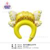 Balão genuíno pequena varinha mágica asas balão princesa headband enfeites de cabelo balão de filme de alumínio atacado
