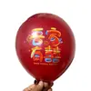 Decoración de Globos para Habitación de Boda Globos de Doble Capa Color Granada Rojo Rubí Set de Globos de Celebridad de Internet Decoración de Boda Globos de Boda