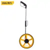 Deli Tools Medidor de Distancia Mecánico con Ruedas Tipo Rodillo Manual Herramienta de Medición de Carreteras para Exteriores Dl9712