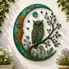 Bestseller transfronterizo Decoración de pared Luna Creciente Abeja adorno de decoración de pared de luna creciente de metal