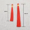 Mini Borlas de Nó Chinês, Borlas Pequenas Circulares de Poliéster Feitas à Mão, Brincos para Sachês, Acessórios de Cabelo, Adereços, Atacado de Borlas