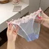 Pensamentos Menininhas*Laço Azul Claro Laço Doce Calcinha Desejo Puro Renda Semitransparente Tanga Charmosa Tentadora