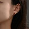 Pendientes Cheng Cheng S925 de plata esterlina [original] con diseño de dragón de la suerte, joyería de moda nacional del Año del Dragón de la vida 2024