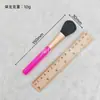 Pincel para Iluminador, Contorno e Blush, Pincel para Pó Solto, Pincel Prático para Pó Solto com Cabo Curto, Pincel de Maquiagem que Não Absorve o Pó, Pincel de Esfumar