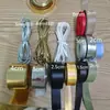 2 piezas Dorado Plateado 5 mm 2 cm Tubería de Cuero Cordón de Cuero Suave 3 cm Cuero PU Tira de Borde de Cuero Sintético Negro Otro