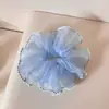 Goma para el pelo de malla dulce inspirada en el ballet estilo coreano con un toque de alta gama, liga grande para el pelo para mujer, elegante accesorio para el pelo