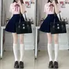 Meias Veludadas Acima do Joelho para Mulheres, Meias Finas de Verão para Panturrilha, Meias de Meia-Perna Estilo College Jk Japonês, Meias Longas