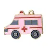 Dia do Enfermeiro Transfronteiriço Chaveiro de Suprimentos Médicos Acessórios de Liga de Zinco Esmaltados Joias DIY Pingente Acessórios para Pulseira Charme