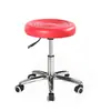 Taburete de Belleza Silla Giratoria Elevable Silla Grande para Trabajador Taburete de Barra Salón de Peluquería Taburete Redondo Pequeño Silla Taburete Doméstico para Trabajar con Ruedas