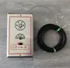 Atuador de exaustão de fumaça controle remoto atuador de damper de fumaça cabo de aço painel de aço inoxidável atuador de longa distância