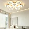 Lámpara de techo floral de lujo multicapa para proteger la vista, lámpara de techo decorativa para sala de estar, iluminación para toda la casa para residencias de alta gama