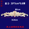 Talla de Madera Dongyang, Paneles de Talla de Madera, Apliques Decorativos de Madera, Cabezal de Puerta de Madera Maciza, Dintel Floral Largo para Puerta, Talla de Madera para Pared de Fondo