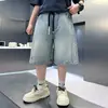 Shorts de Verano de Mezclilla para Niños, Estilo Delgado, Nuevo Modelo 2026, Pantalones de Cinco Puntos Holgados para Niños Mayores, Frescos y con Estilo