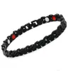 Pulseras Europeas y Americanas Transfronterizas Más Vendidas para Hombres y Mujeres Forma de Pez Pequeño Espiga de Trigo Pulsera Magnética Brazalete de Metal para Pareja Tobillera Joyería