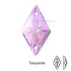 Accesorios con Forma de Rombo Cosidos a Mano, Diamantes de Cristal Superbrillantes Cosidos a Mano, Materiales de Galvanoplastia DIY, Accesorios Planos para Ropa, Joyería