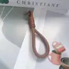 Lanyard para Teléfono con Bloques de Color Simples de Moda Llavero Correa Corta de Malla Universal Accesorio Creativo para Llaves de Coche