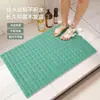 Tapete Antiderrapante para Banheiro, Tapete de Chão Impermeável com Furos para Box de Banho, Tapete para Box de Banheiro, Tapete Antiderrapante Doméstico para Mãe e Bebê, Tapete de Pé de Secagem Rápida