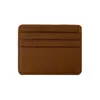 Bolsa de recogida PU compacta de contraste de color ultradelgada transfronteriza funda protectora para tarjeta de banco, tarjeta de autobús, certificado, tarjetero