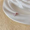 Pendientes con diseño de mariposa rosa, sencillos, dulces, frescos, ligeros, de lujo, delicados y avanzados, con un nicho único y especial para mujer.