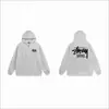 Dropshipping de comercio exterior: Sudadera con capucha estampada Stussy World Tour Seoul SEOVL, disponible en stock