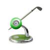 Portalápices de golf portalápices viene con esfera de tiempo con un solo bolígrafo de alto valor adornos de escritorio creativos