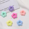 Funda para teléfono móvil hecha a mano, llavero, accesorios, material al por mayor, flor hueca de color caramelo acrílico estilo Ins