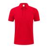 Ropa de Trabajo de Solapa de Manga Corta Logotipo Estampado Personalizado Camiseta Polo de Algodón Puro Ropa de Trabajo Personalizada Camisa Publicitaria de Cultura Corporativa Bordar
