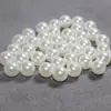 Materiales DIY de Perlas Decoración de Simulación Agujero Recto Perlas Blancas Arroz Accesorios para Joyería con Cuentas Perlas de Imitación ABS Hechas a Mano Cuentas Sueltas