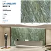 Losa de Roca Real Pulida Brillante de 1000X3000X9mm para Piso, Pared y Cubierta de Cocina, Azulejos Integrados de Losa de Roca para Toda la Casa