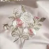 Juego de ropa de cama de algodón de fibra larga 100s, juego de cuatro piezas de algodón puro, sábana bajera y funda nórdica 100% algodón, juego de tres piezas de lujo ligero de alta gama con sábana bajera bordada