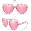 Nuevos Lentes de Sol de Amor Recubiertos de Colores 2024 Moda Transfronteriza Coloridos Trendy Fiesta Decorativos Gafas de Sol