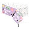ZB211 fiesta de pijamas fiesta de pijamas niña linda 130 * 220cm mantel de un solo uso mantel de fiesta de PE