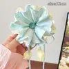 Goma para el Cabello Infantil de Flor de Tulipa para Niñas 2026 Nuevo Estilo Cuerda para Moño Flor en la Cabeza Accesorio para el Cabello