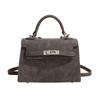 Bolsa portátil da moda Kelly feminina 2024 verão nova bolsa de ombro casual simples nicho bolsa mensageiro de alta qualidade