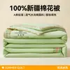 Colcha de Algodão 100% Xinjiang Classe A, Colcha de Verão Cor Sólida, Colcha de Algodão Puro para Ar Condicionado para Dormitórios de Estudantes, Colcha de Verão 100% Algodão, Lavável à Máquina