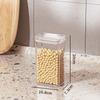 Frasco Sellado para Granos, Frutas Deshidratadas, Especias, Caja de Almacenamiento para Refrigerador, Frasco de Almacenamiento de Grado Alimenticio para Frijoles y Fideos