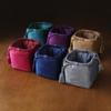 Bolsa de Armazenamento para Viagem para Conjunto de Chá de Tecido Erya Bule Xícara de Chá de Fair Cup Bolsa de Veludo Portátil Conjunto de Chá de Viagem
