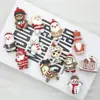 Llavero Colgante Navideño Muñeco Estéreo de Papá Noel Colgante Exquisito para Bolso Llavero de Coche Pequeño Regalo