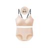 Ropa interior Ropa interior Ropa interior Conjunto de sujetador de mujer Conjunto de push-up de pecho pequeño Sin marcas Antideslizante Conjunto de tirantes con letras