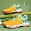 Zapatillas de Tenis para Niños Zapatillas de Bádminton Velcro Zapatos Deportivos para Niños Medianos y Grandes Adolescentes de Caña Baja Tenis de Mesa Zapatos Infantiles Transfronterizos