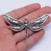 80x 47mm 12.7g multicolor DIY accesorios para joyería hechos a mano animal volador Colgante de libélula grande