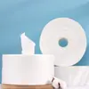 Rolo Grande Descartável de Toalha Facial Feminina Algodão Puro Macio Rolo de Limpeza Facial para Salão de Beleza
