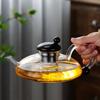 Tetera de Vidrio de Borosilicato Alta para Hogar al por Mayor, Adecuada para Estufa Cerámica Eléctrica, Separación de Té y Agua, Resistente al Calor, para Hervir Agua y Preparar Té