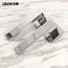 Fechadura Quadrada Simples Personalizada para Porta de Banheiro Liga de Zinco Fechadura de Torção para Porta Interna de Madeira Fechadura Magnética para Porta de Banheiro de Hotel