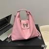 Mochila de moda de estilo coreano para mujer, bolso de mano informal de viaje de gran capacidad, estilo occidental, sencillo, 2024