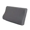 Almohada de Espuma Viscoelástica Zonificada para Protección del Cuello Almohada de Espuma Viscoelástica de Cero Presión para Sueño Profundo Almohada para Dormitorio de Estudiantes Adultos Núcleo de Almohada Protección de Vértebras Cervicales Suave